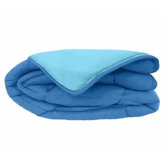 Couette CLEAN BICOLORE 400 GR/M² Gitane-Azur